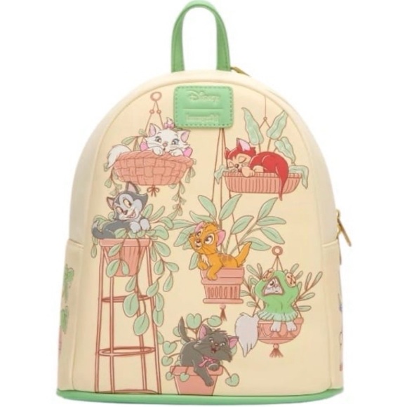 Loungefly Handbags - Loungefly Disney Cats & Plants Mini Backpack Aristocats Oliver
